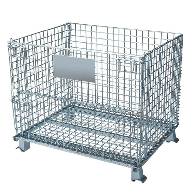 Guichang-Supermercado Mesh Storage Cage, arame farpado Shelf Hardware, Garbage Rack para loja