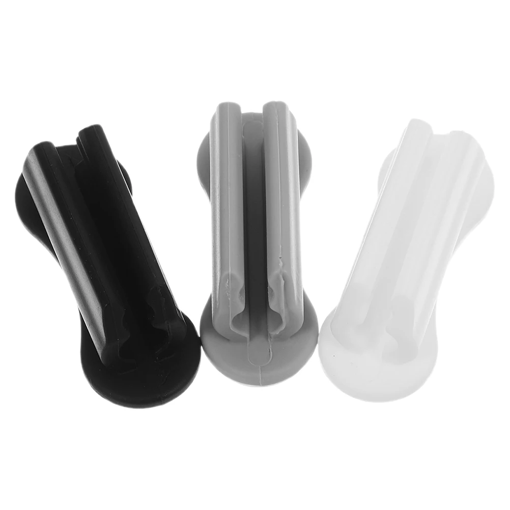 

3PCS Self Adhesive Pen Holder Desk Pencil Kids Student Construction Office ganizer Dual Slot Silicone Wall Car Monitor