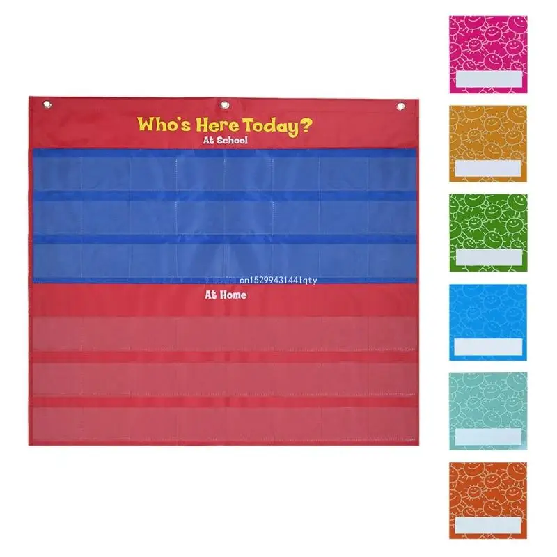 Pocket Chart, Classroom Management Pocket Chart Homeschool, Preschool Supplies Dropship