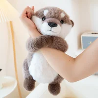 25/30cm Cartoon Otter Plush Toy Cute Stuffed Animals Fluffy Otters Plushies Doll Anime Kawaii Soft Kids Babys Accompany Toys 3