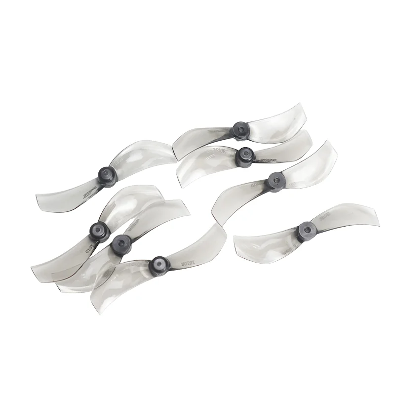 Gemfan-Hélice de importateur 1610, 40mm, 2 pales, 1mm, 1.5mm, pour RC FPV Racing, FreKouTinywhoop Drones ature ula7, 4 paires, 8 pièces
