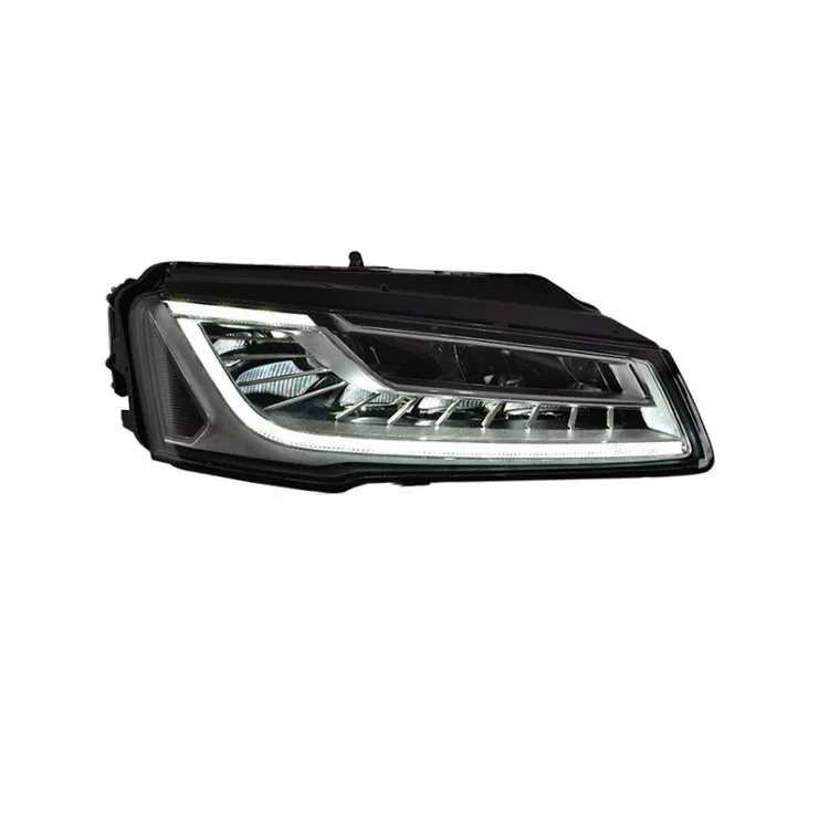 

Brand New Factory Sales Plug Play Front Bumper Headlights A8 Xenon Headlamps Upgrade Matrix Lens Headlight For AUDI 2014-2017