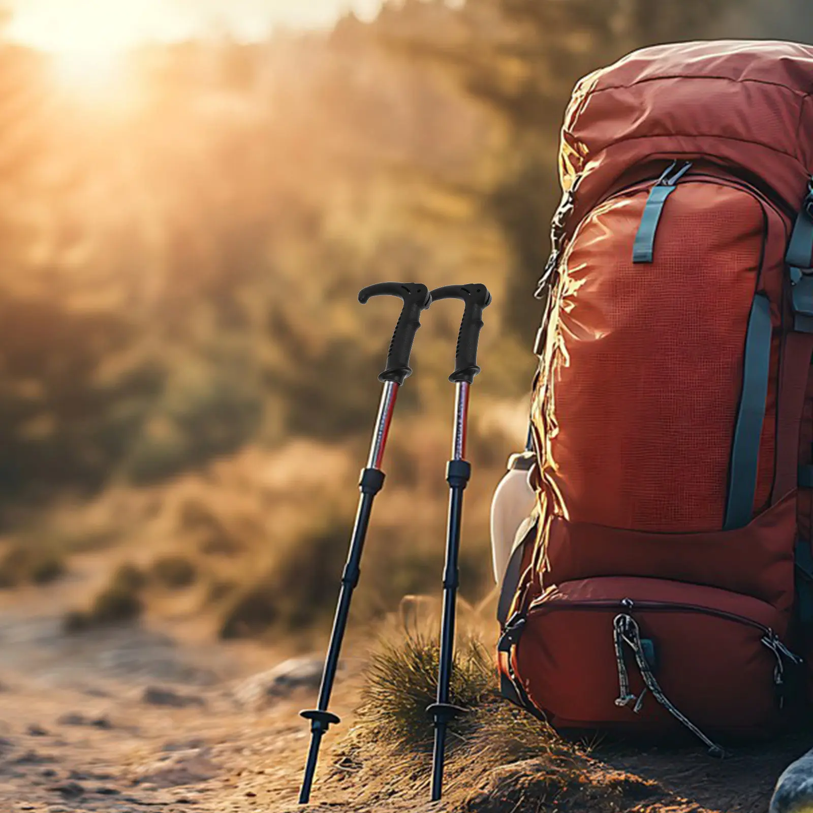 

Сменная ручка для треккинговых палок, нескользящая, универсальная, портативная, для походов и альпинизма