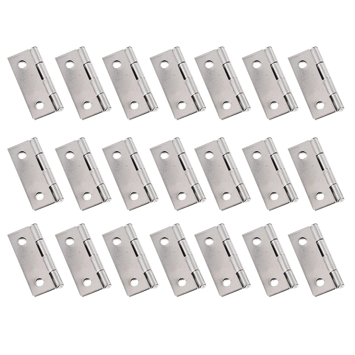 

32pcs 1.5 Inch Stainless Steel Hinges For Door Window Drawer Wooden Box Jewelry Gift Wine Toolbox Hardware Fittings