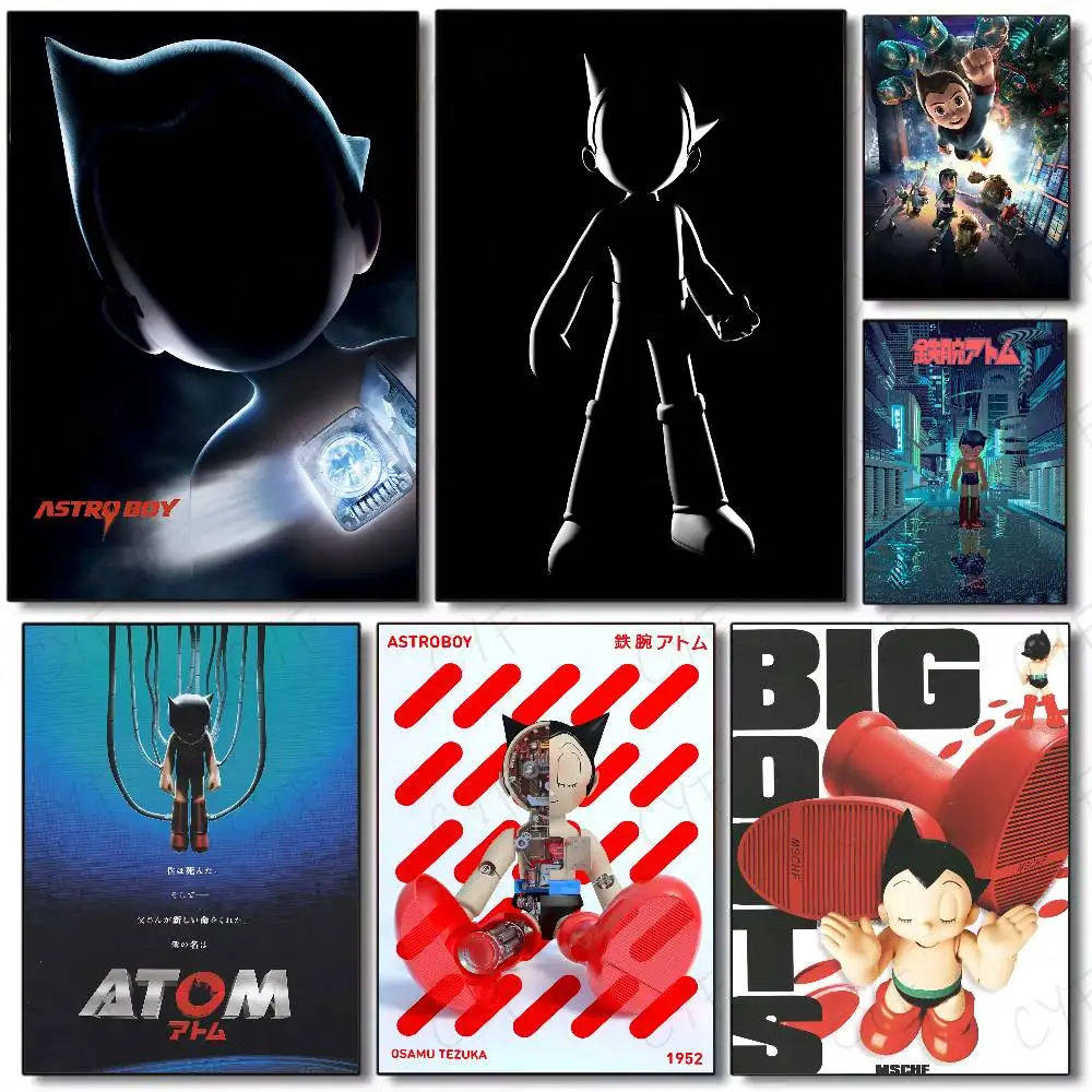 

Cartoon Cool A-Astro Boy Poster Wall Art Painting For Home Room Decoration Bedroom Wall Decor Canvases Waterproof Posters