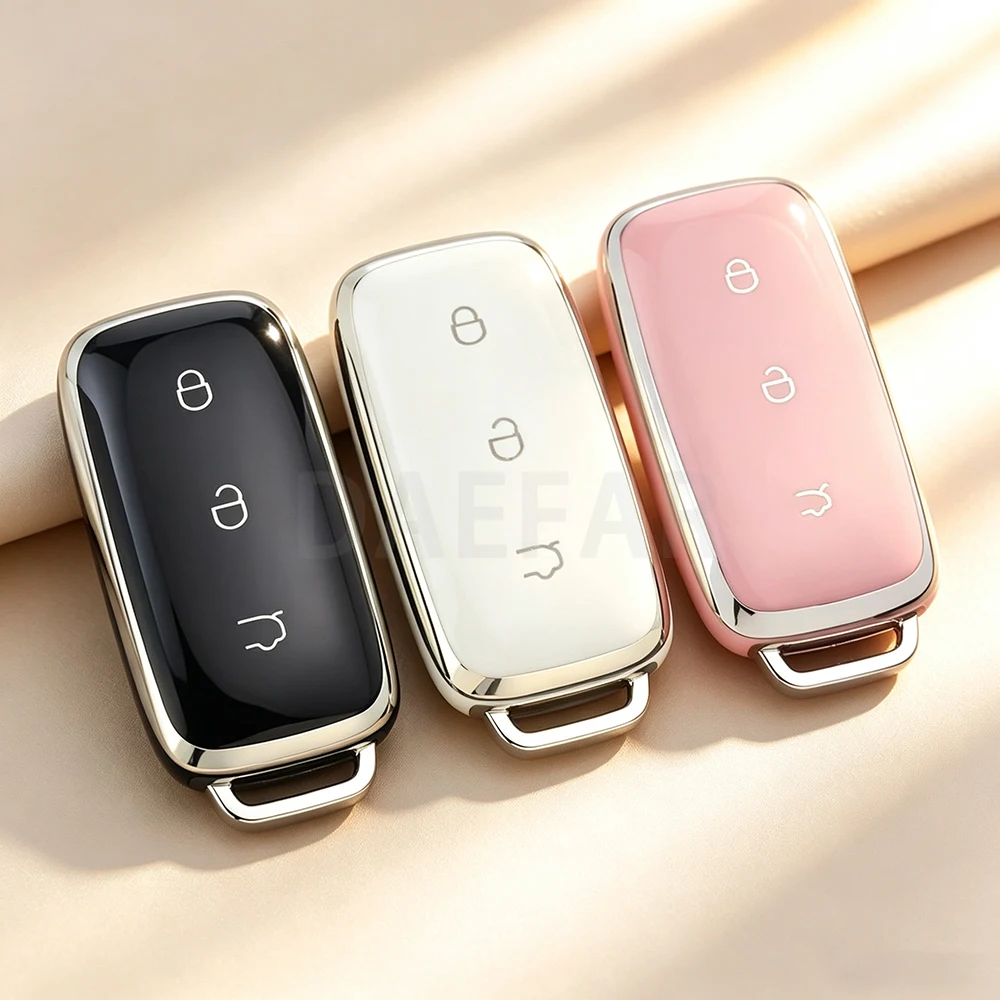 Funda para llave de coche Geely Galaxy EX5 E5 L6 L7 EMI NO.1 Proton E.MAS 7 5 E8 Starry 8 Cityray, accesorios para llavero