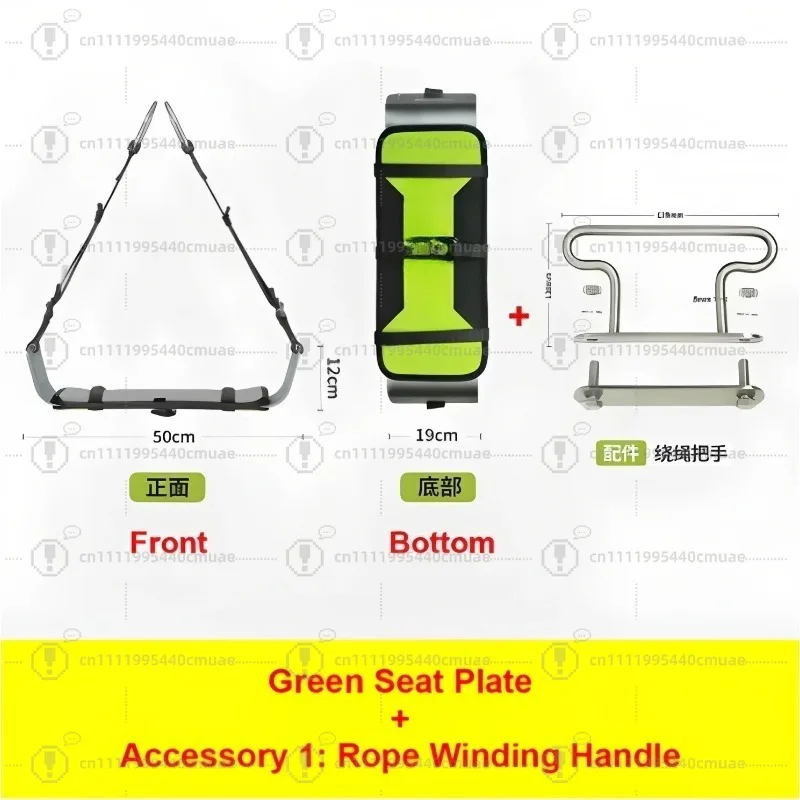 Multi Functional High-Altitude Work Seat Board, Lightweight High-Rise Air Conditioning Installation Safety Belt Seat Board,