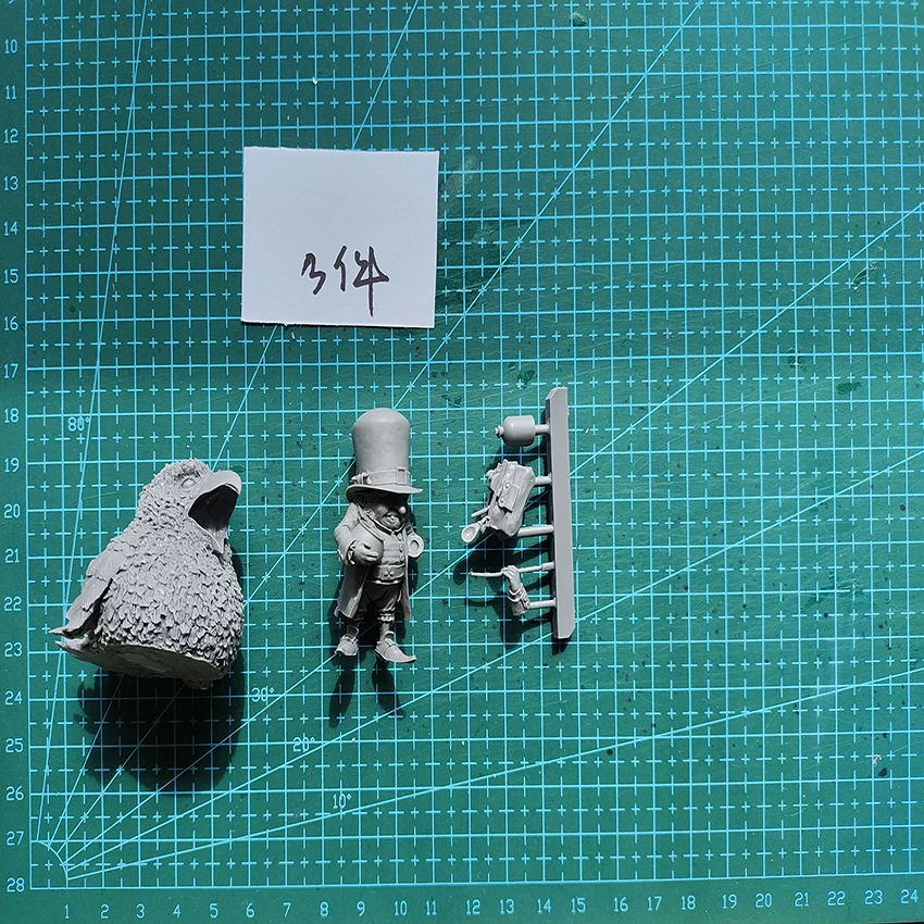 Resin soldier 1/32 FANTASY NURSE 54mm ancient crew soldier Model Unassambled Unpainted Figure Building Kit