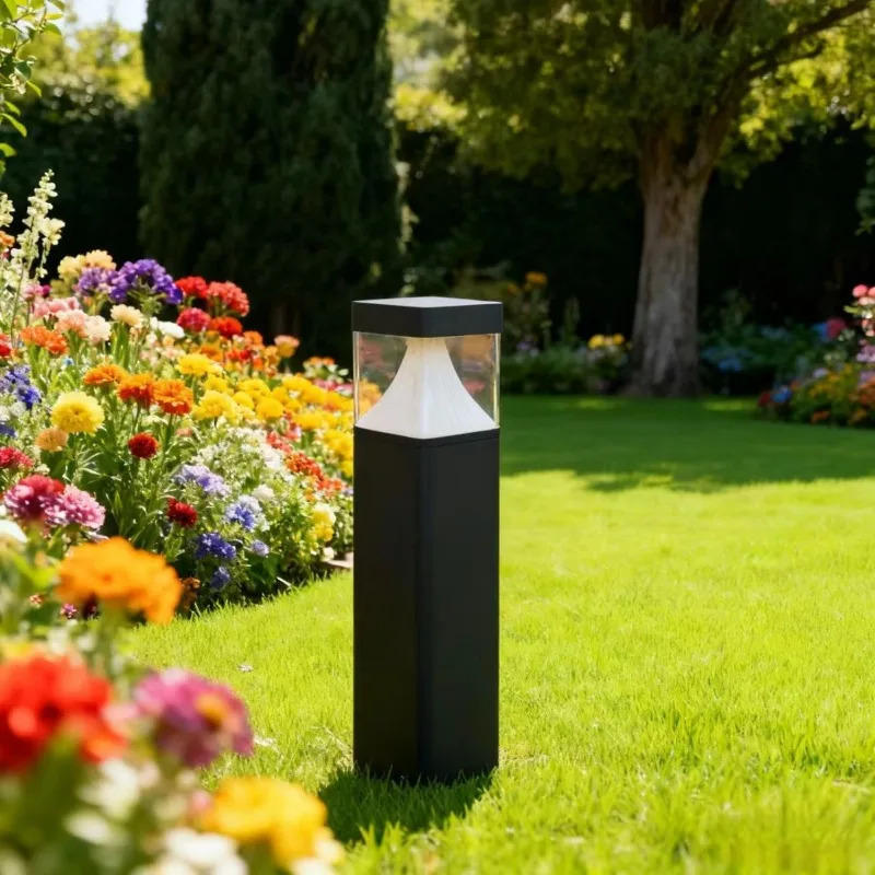 

Solar new Chinese stigma lamp Garden aluminum high-power outdoor waterproof aluminum lawn floor lamp Waterproof and durable