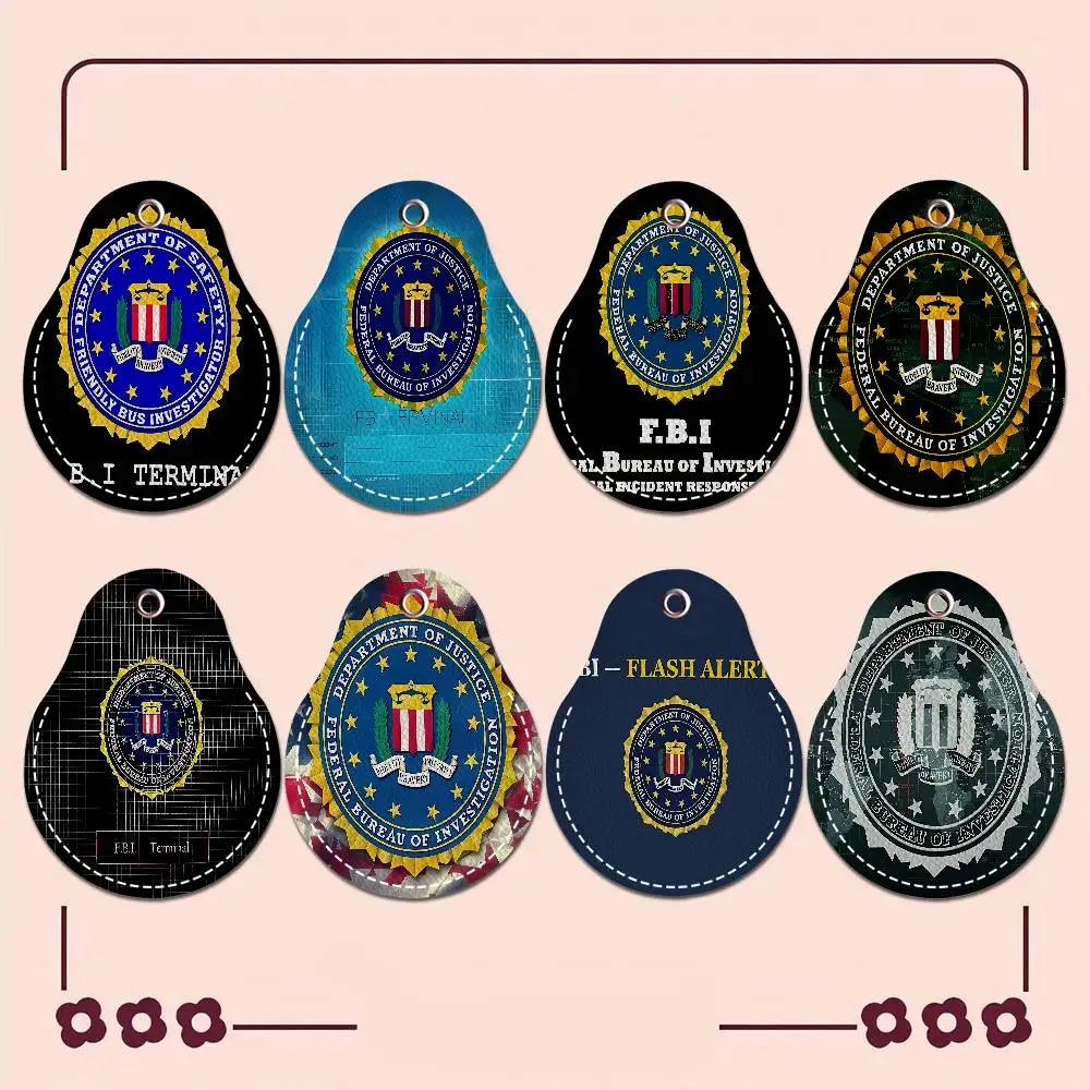 

F-FBI, 1 комплект из 4 новых ключей, чехол для ключей из искусственной кожи, тонкий чехол для ключей экономки, защита для входа, держатель для карт