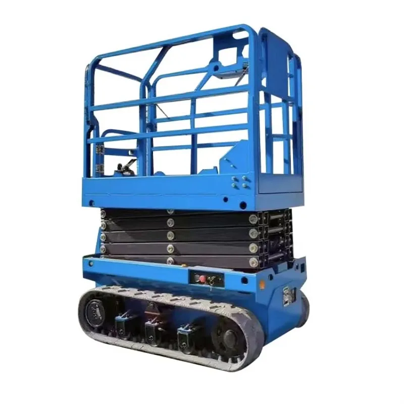 Mobile Hydraulic Platform, Scissor Lift for Express Cargo Sorting Warehouses and Exhibition Hall Maintenance