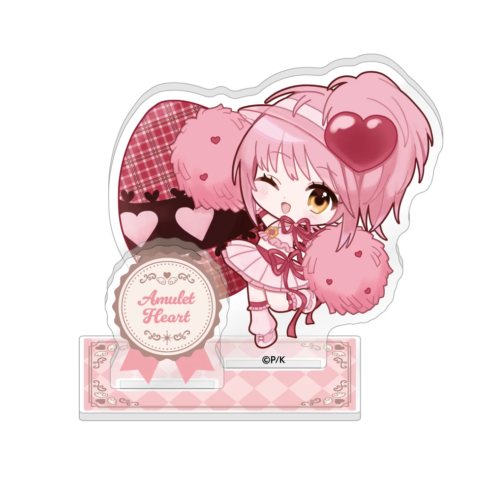 Shugo Chara! Hinamori Amu Tsukiyomi Ikuto Hotori Tadase Tsukiyomi Utau Fujisaki Nagihiko Official HD Acrylic Stand Desktop Decor