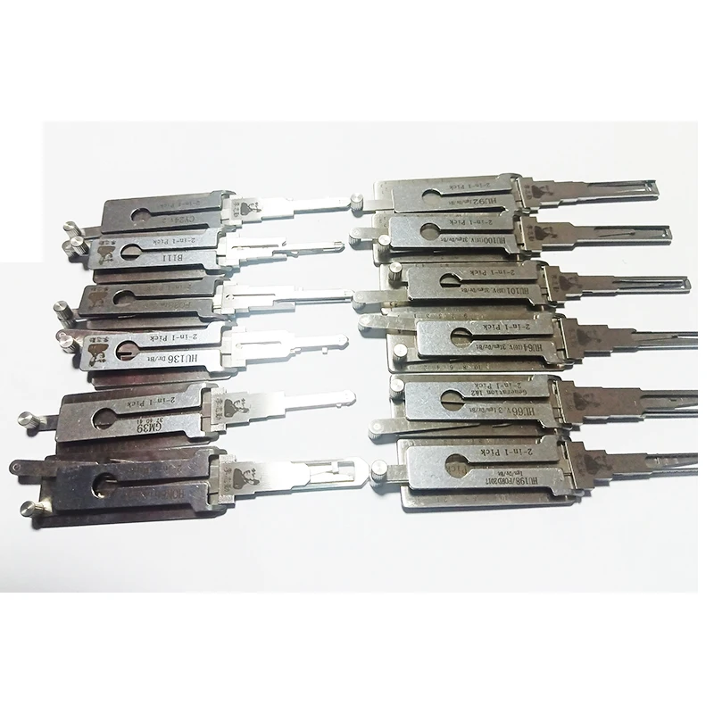 

LISHI Original 102 PCS 2 In 1 Auto Decoder And Lock Pick Set Locksmith Tools Lock Smith Tool Locksmith Supplies