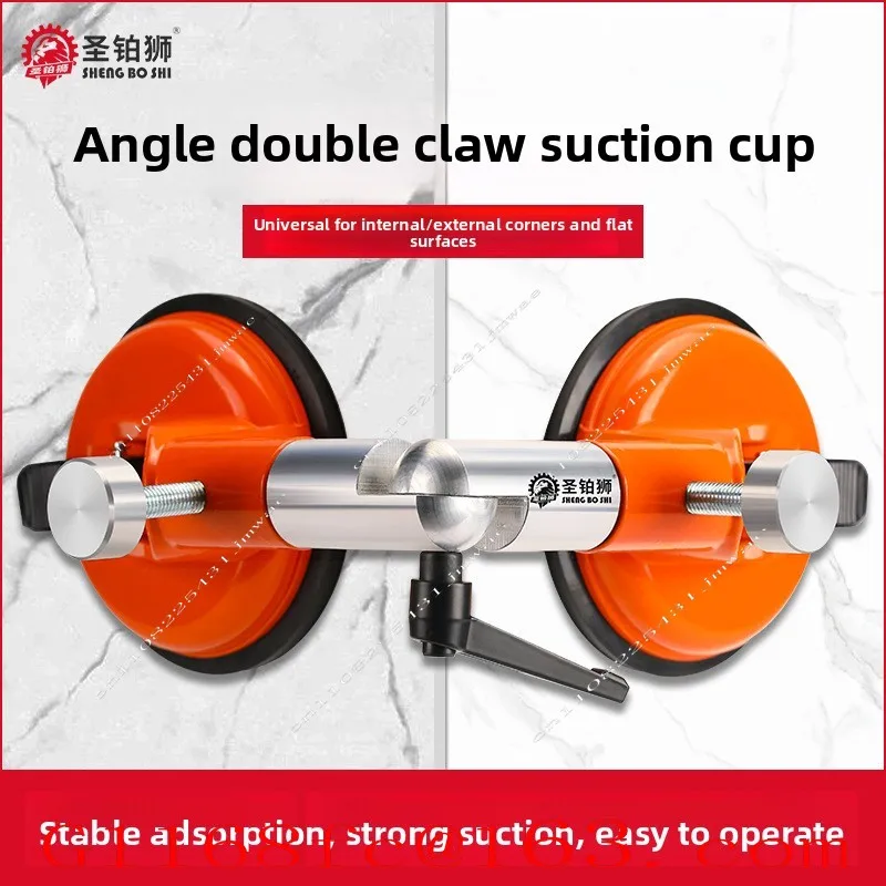 Tile Yang Angle Fixer Suction Cup Begonia Angle Yin  Leveling Masonry 90 Degree Right  Splicing Leveler