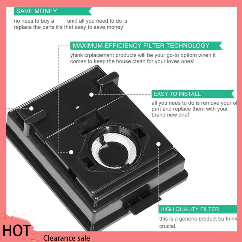 

A88Z 4X Replacement HEPA Filters For Rainbow E2 HEPA Style Fits E2-Series,For Part R12179&R12647B Attachment