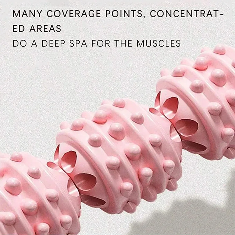 

Muscle Roller Stick Handheld Fascia Massage Tool, Deep Tissue Body Roller for Shin Splints, Back & Thigh