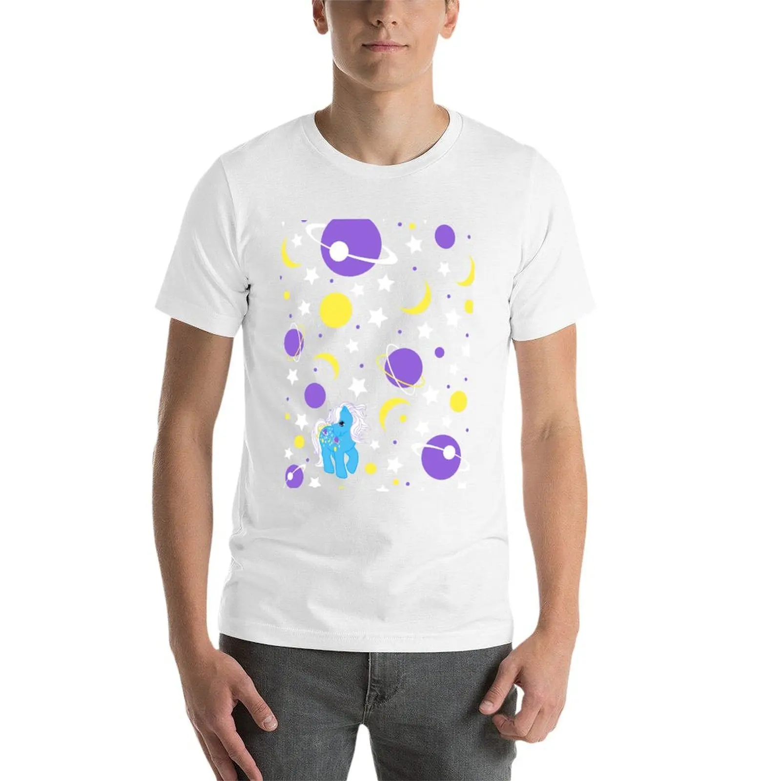 Twice as Fancy Night Glider T-Shirt Dry Fit Athletic Short Sleeve Shirt view 3