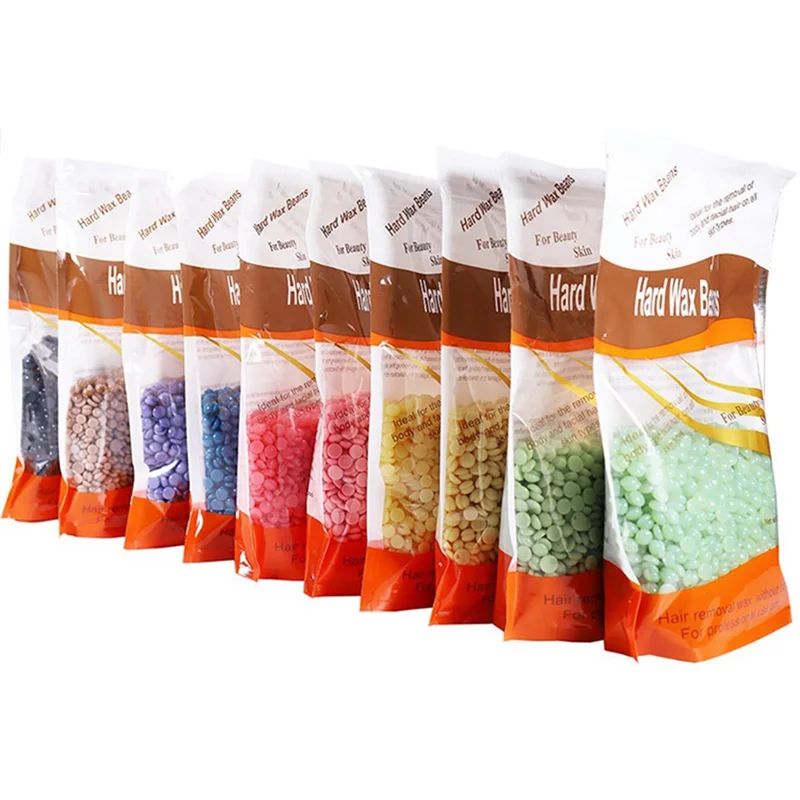 ABBK-300G восковые бобы для удаления волос, горячая пленка для всего тела, жесткие восковые бусины для депиляции, нагреватель воска, простые в использовании D