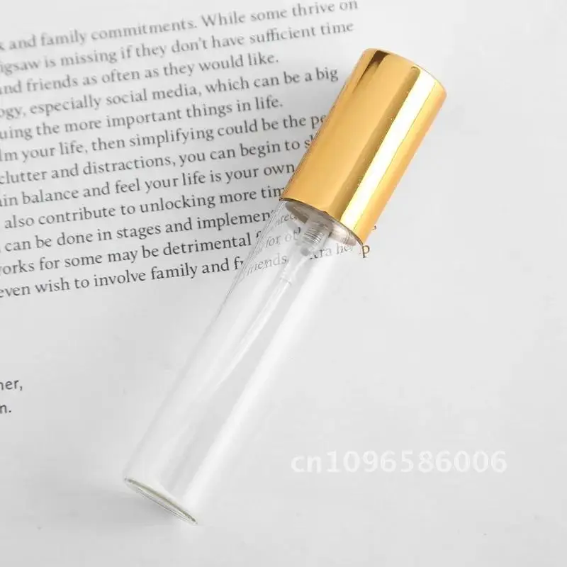 100pcs x 5ml 10ml 15ml Portable Empty Bottle Case Travel Parfum Spray For Bottle Sample Perfume Cosmetic Makeup Containrs Gift
