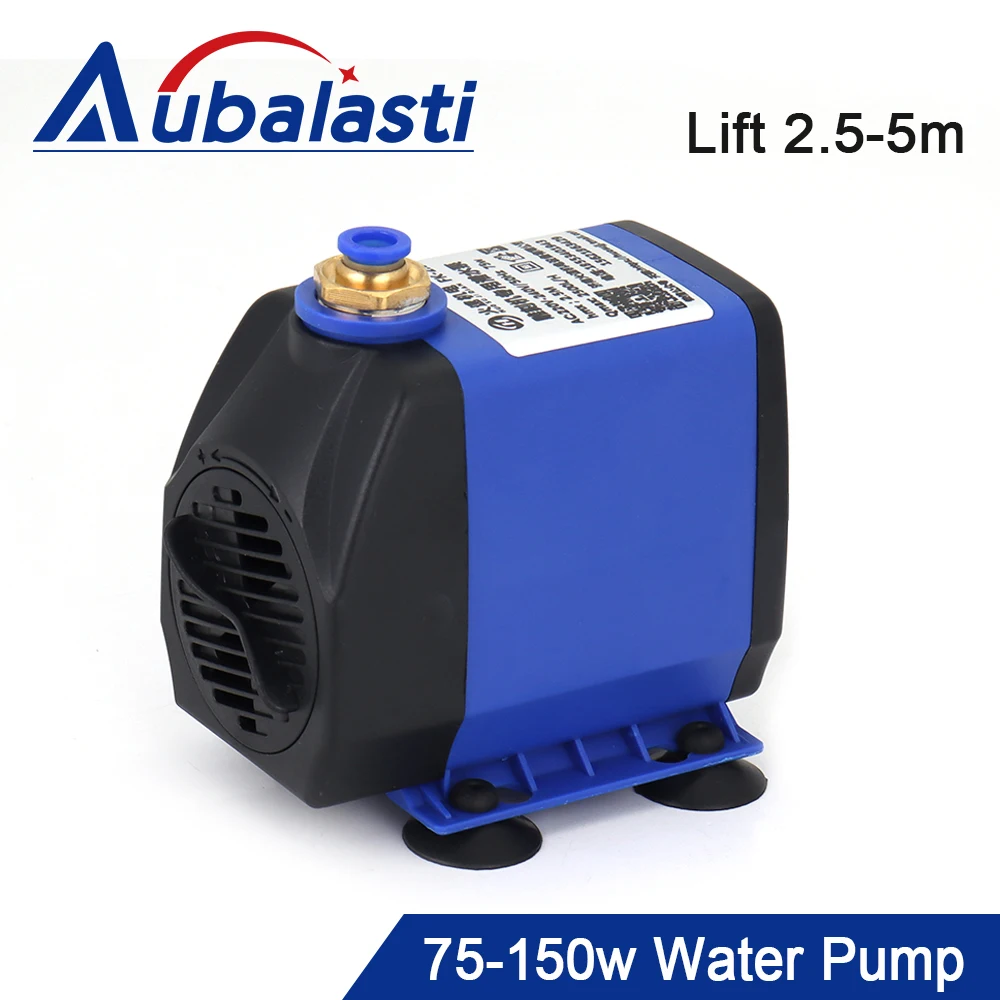 Aubalasti Water Pump 75w 80w 95w 100w 150w Lift 2.5-5m 220V Caliber 8mm Engraving Machine Tool for CNC Router Spindle Motor