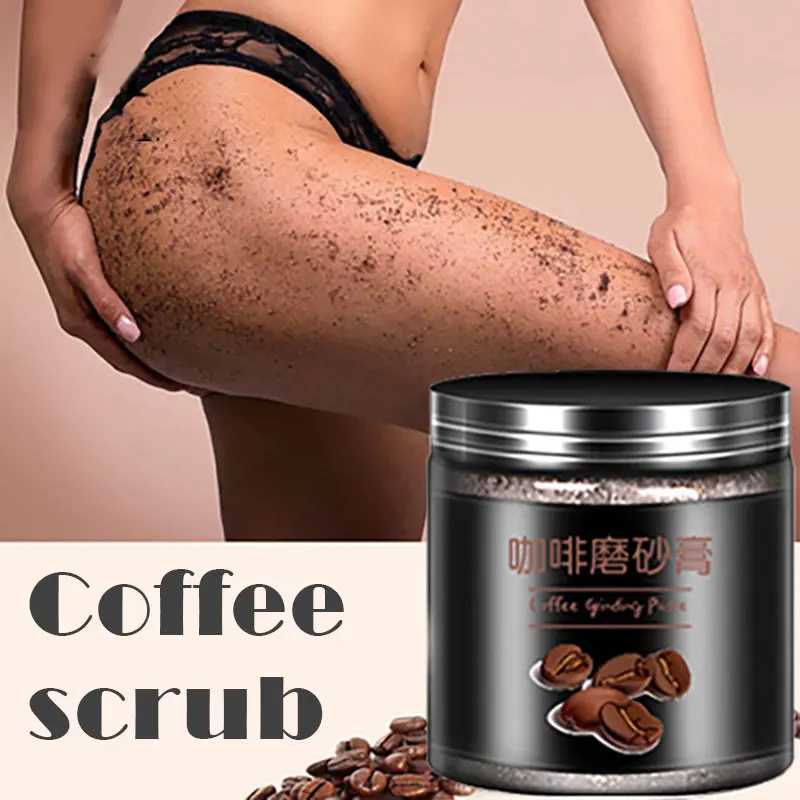 Caffeine Smooth Coffee Body Scrub with Coffee Dead Sea Salt for Women Body Care Exfoliantes Cellulite Creatina غسول مقشر للوجه