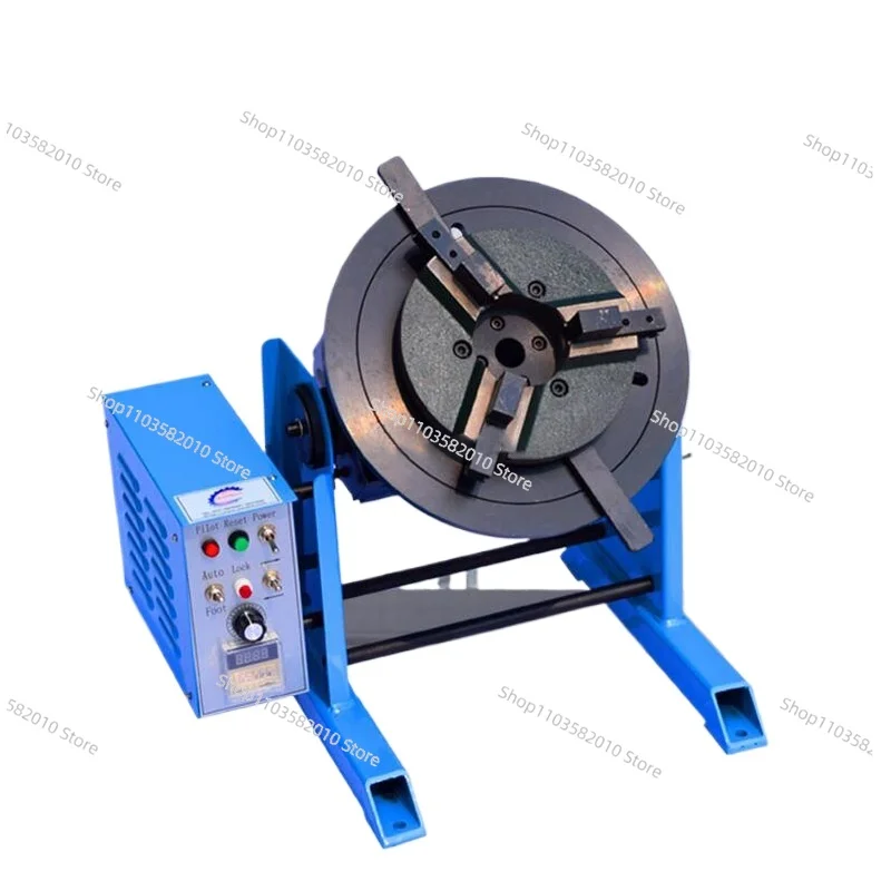 30KG Circular Seam Welding Positioner, Automatic Welding Turntable for Pipe Flange & Tank Welding