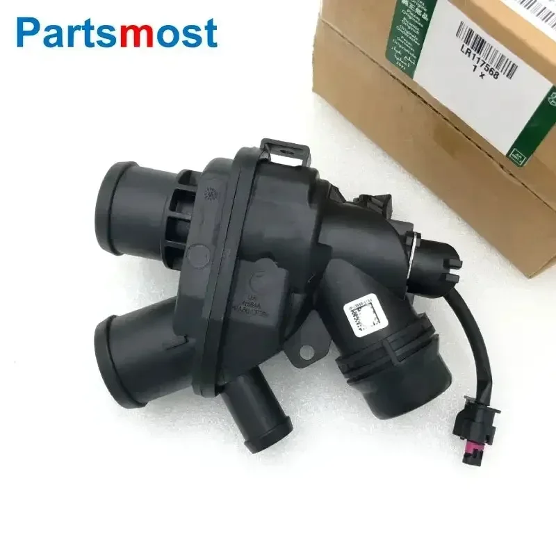 LR062498 107288 LR117568 3.0 V6 PETROL COOLANT THERMOSTAT HOUSING W/ SENSOR FOR RANGE ROVER 13- RR SPORT 14- NEW DISCOVERY VELAR