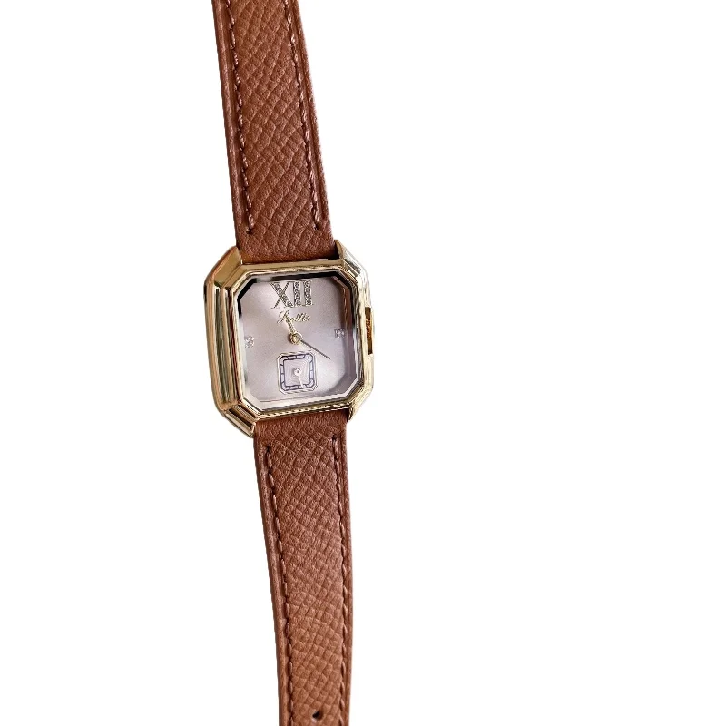 Classic Trend Ladies Watch Elegant Simple Retro 2025 Waterproof Quartz Watch Birthday Gift