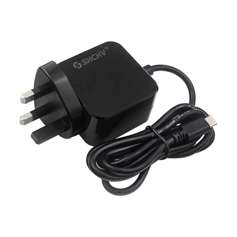 AC 100-240V Power Adapter Suitable for Raspberry Pi 5 USB Type-c Power Adapter Interface 27W Power Adapter with 1.2M Cable