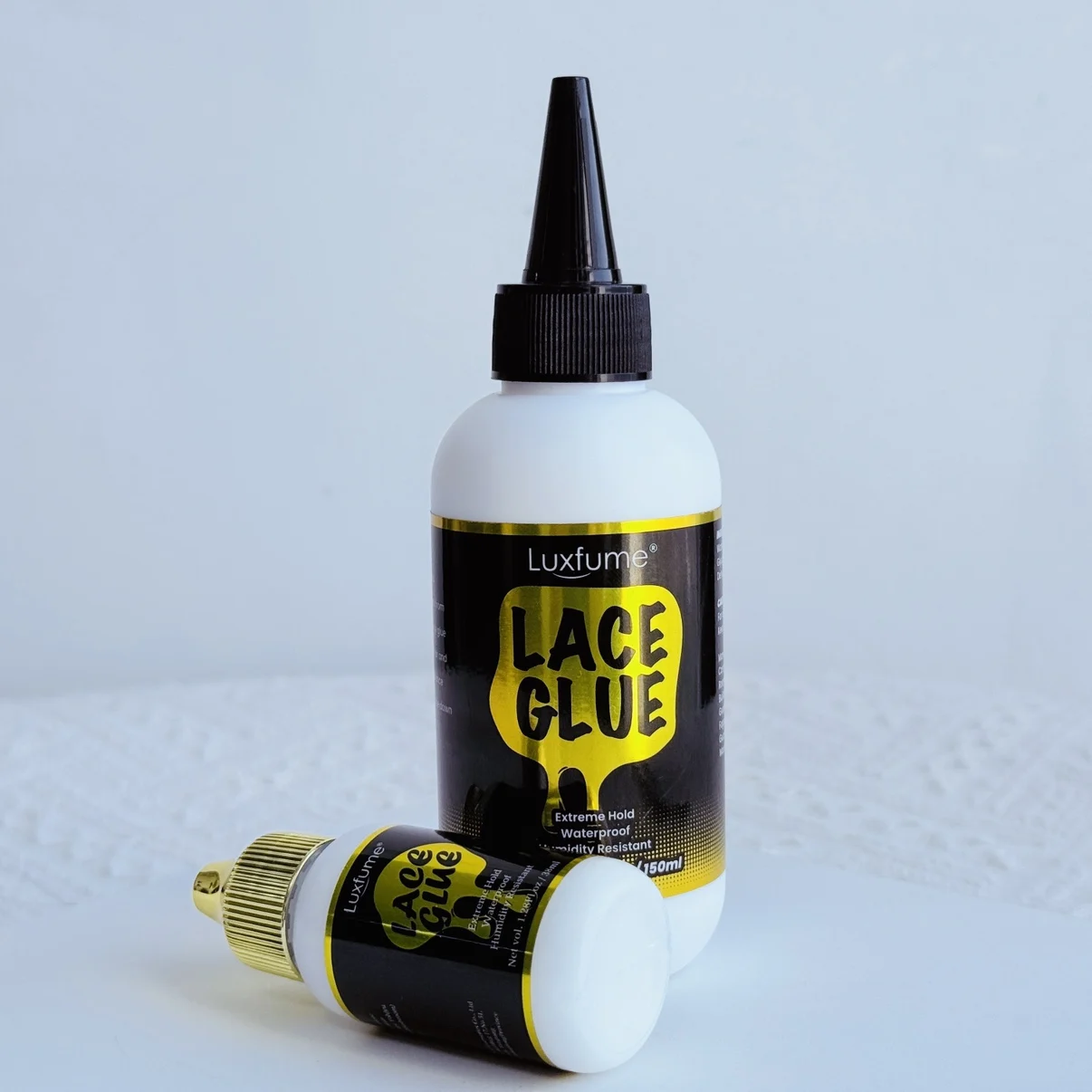 38/150 ml Perückenkleber, wasserfest, schweißfest, unregelmäßig geformter, stark klebender Perückenkleber