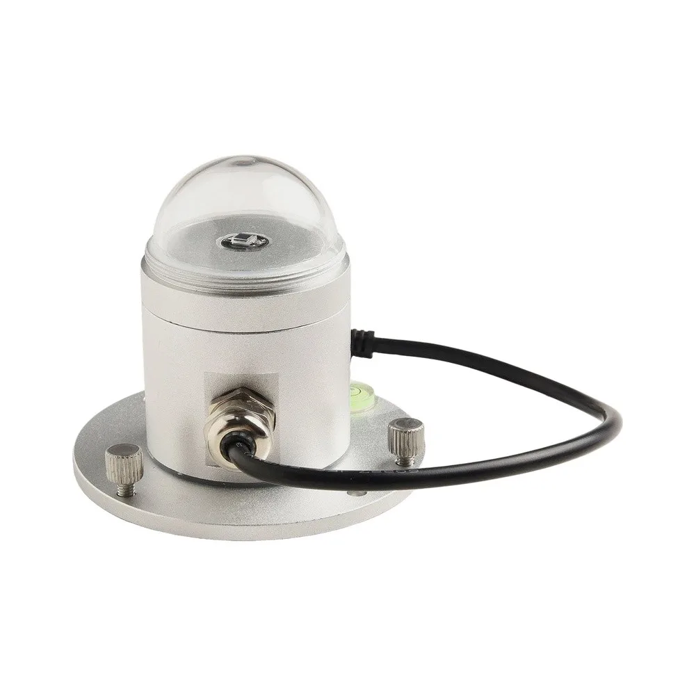 Solar Total Radiation Sensor RS485 Photoelectric, 0-2000W/m² With 4-20mA 0-5V 0-10V Output For Outdoor Use