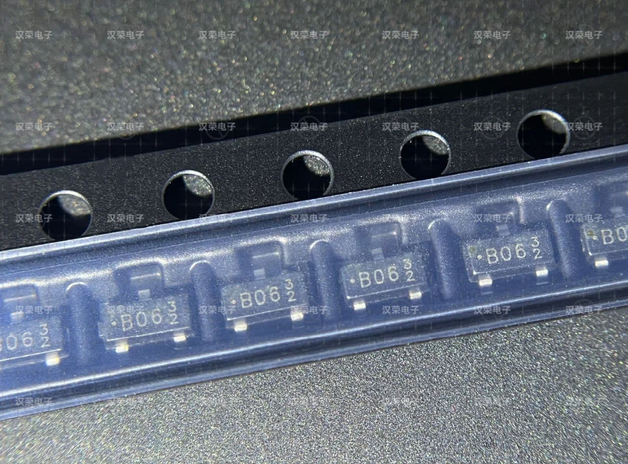 MMBTA06  MMBTA06_R1_00001 silk screen   B06 TRANS NPN 80V  500mA  SOT-23   New and Original In Stock