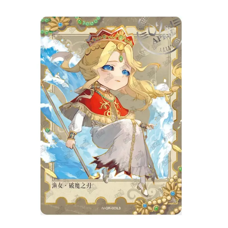 KAYOU Identity V Series 1 QR(001-012)/SSR(001-022) Single Sheet Full Set Hidden Clues Genuine Anime Birthday Collection Card