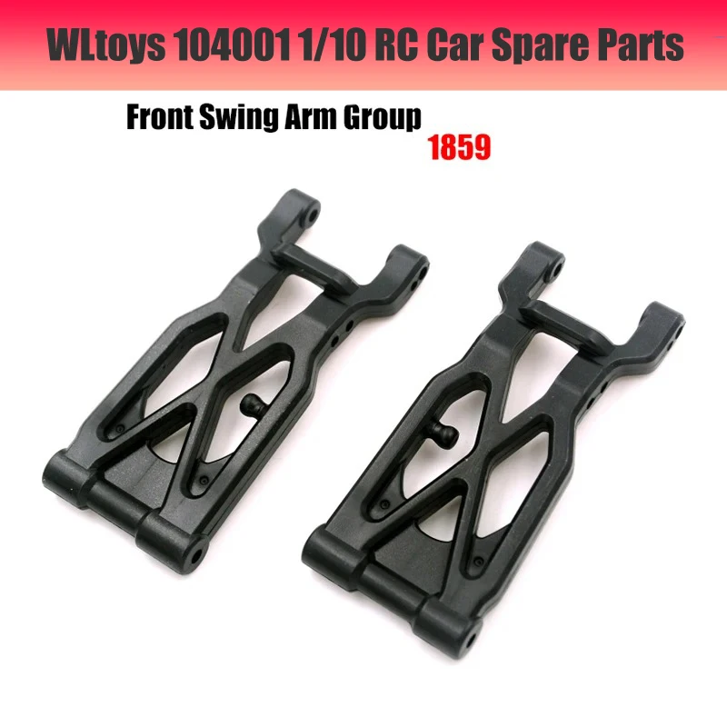 WLtoys 104001 1/10 RC Car Spare Parts Set Swing Arm Axis Motor Heat Sink Steering Rod Reduction Gear Seat Flange Shaft Sleeve