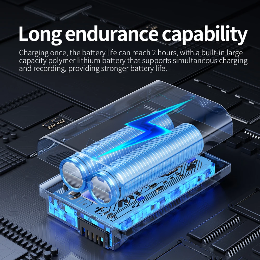 Picture 3: Small mini 4K camera button control built-in 800mAh battery camera built-in microphone DV camera 8MP