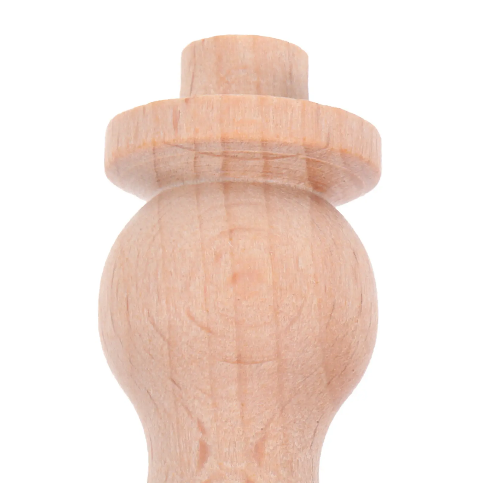 10Pcs Decorative Columns Solid Wood Mini Pillars for Indoor Stairs Railing Balusters Roman Design Crafts Home Decor