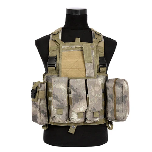 Kamizelka taktyczna RRV, kamizelka Molle, Nylon 600D, Airsoft Tactial Gear Colete Tatico, czarny, Tan, OD zielony, Woodland, CP, ACU