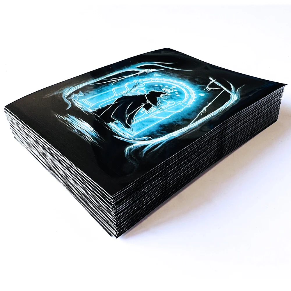 TCG Eye of the Ring Anime mangas de doble manga para tarjetas comerciales tarjetas de Mage Shield Color Magic MTG/YGO/CFV, 60 unids/lote por bolsa