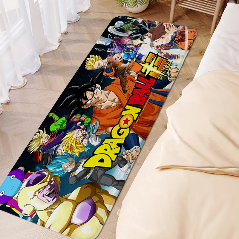 Bathroom Carpet for Bedroom A-Dragon Balls Entrance Door Doormat Veranda Floor Mat Bathmat Anime Washable Non-slip Kitchen Rug