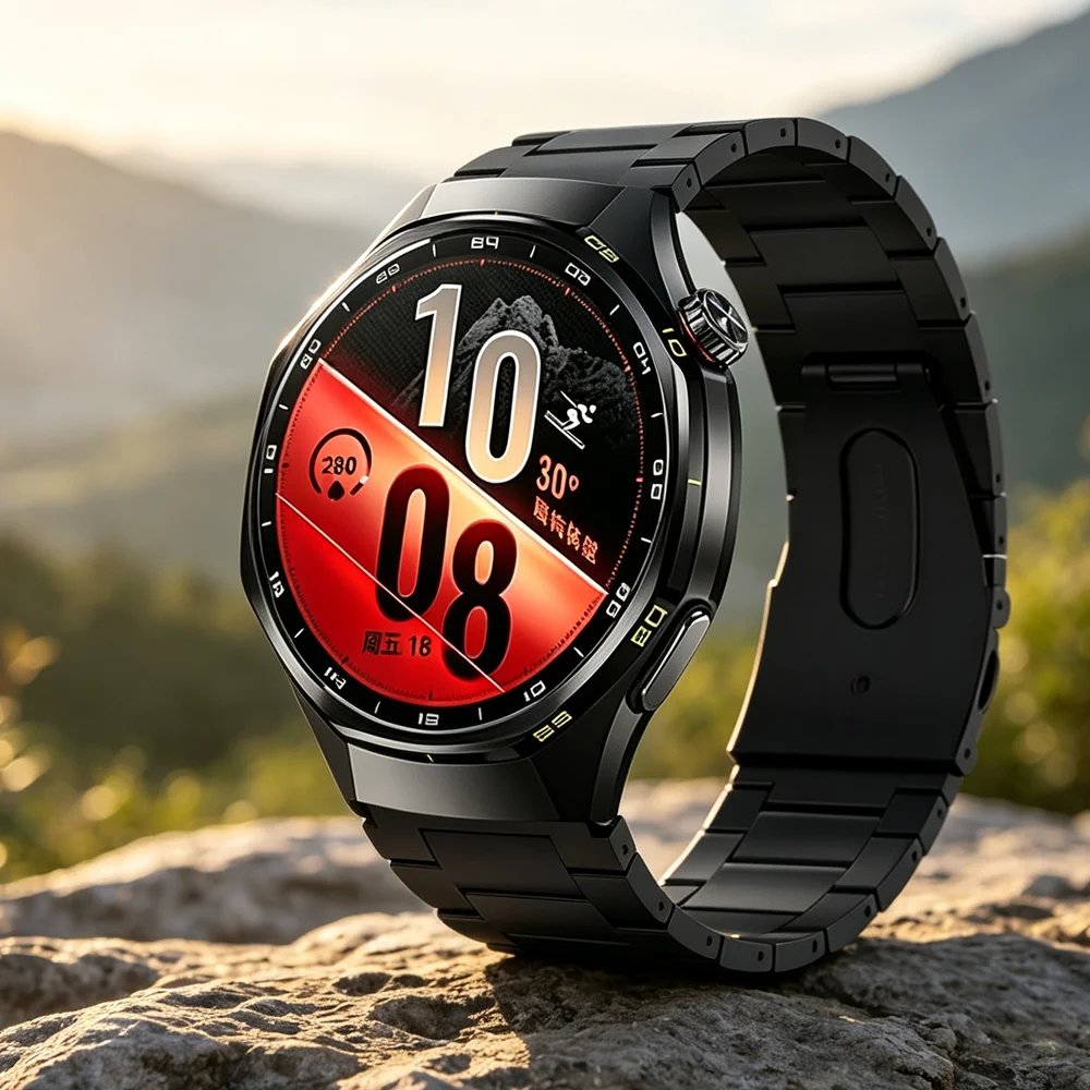 22mm Titanium Metal Watchband for Huawei Watch GT7 Pro GT7 GT6 5 4 3 46mm GT Runner 2 Ultimate 2 Strap Amazfit Balance 3 2 Bip 6