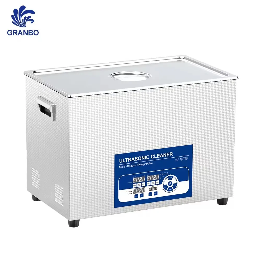 GRANBO 22L оборудование для чистки зубов лабораторные медицинские инструменты детали ультразвукового очистителя с функцией импульсной дегазации отключения звука