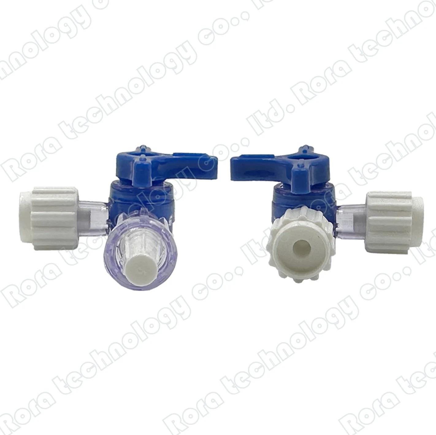 Plastic 2 Way Stop Kraan Voor Klinische Ziekenhuis Luer Lock Adapter 3 Way Stopkraan Flexibele T-Connector Verlengbuis