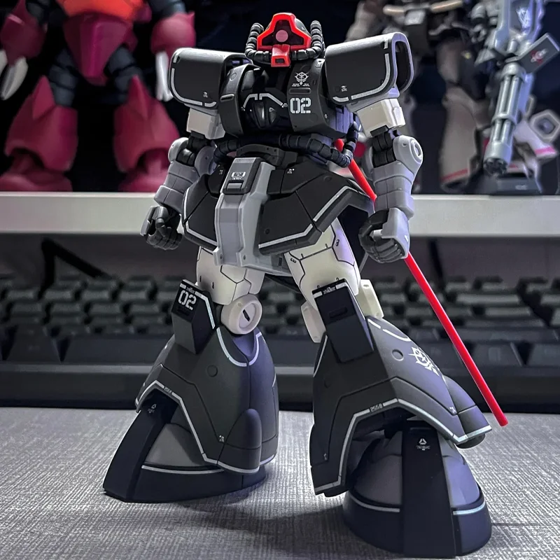 Hg 1/144 Rick Dom Gto 007 Dom Yms-08b Experimental Mech Assembly Model Decorative Toy Gift Kit ﻿Action Figures Robot Doll