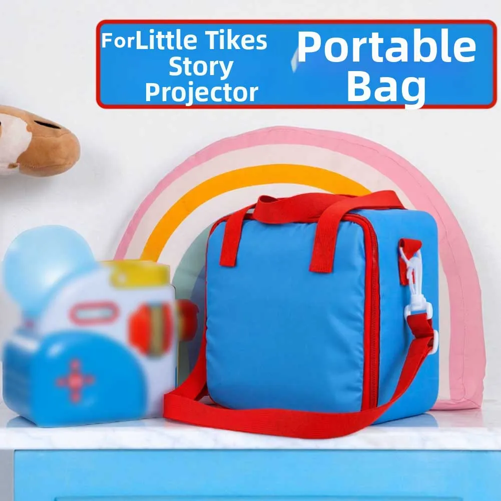 

Сумка для хранения Story Machine, универсальная сумка-органайзер с плечевым ремнем для аксессуаров Little-Tikes Story-Dream Machine