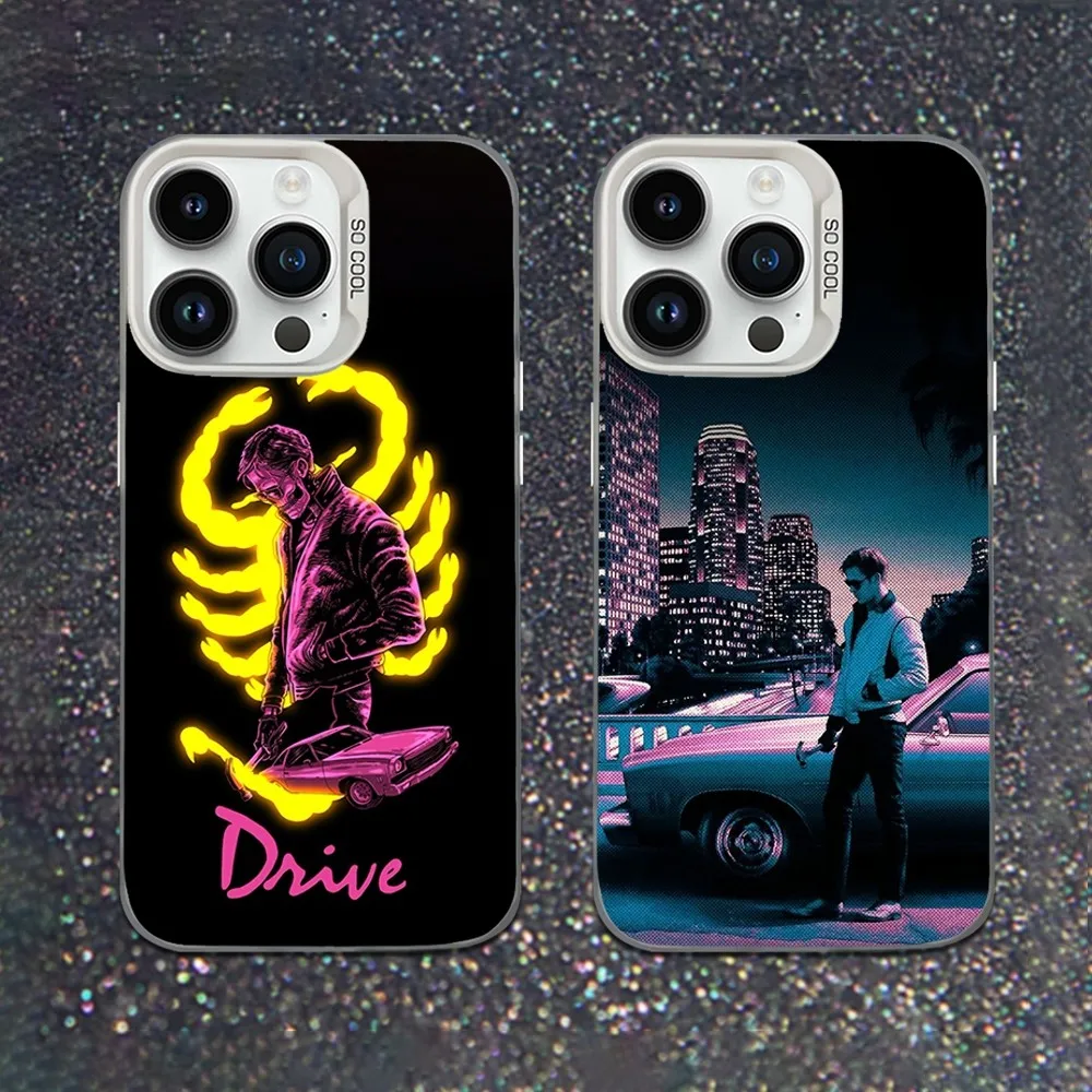 

R-Ryan G-Gosling D-Drive Phone Case For iPhone 16,15,14,13,12,11,Mini,Pro,SE,MAX White Matte Shockproof Cover