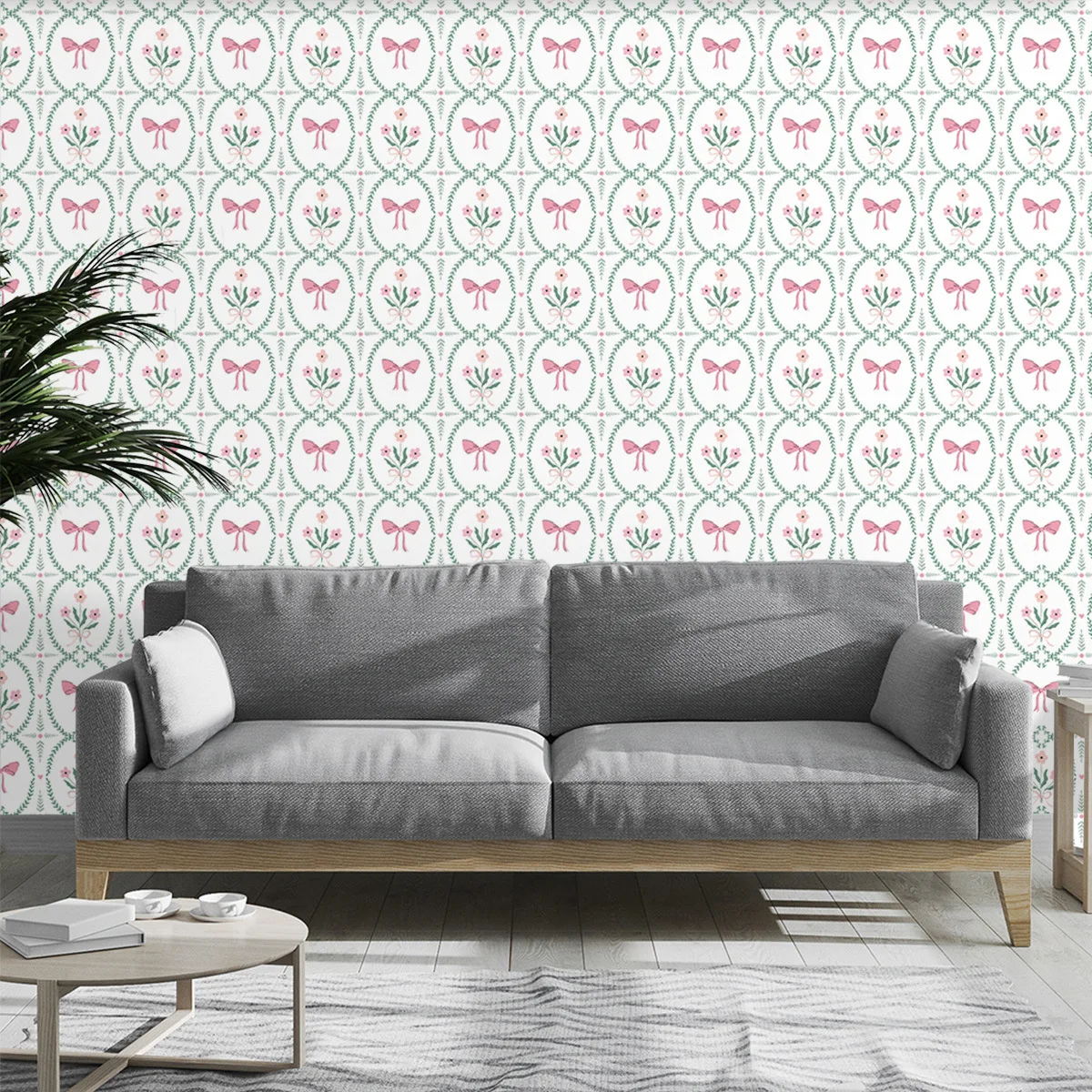 Chicken Floral Peel and Stick Wallpaper Self Adhesive Removable Farm Rooster Flowers Contact Paper for Bedroom Cabinet