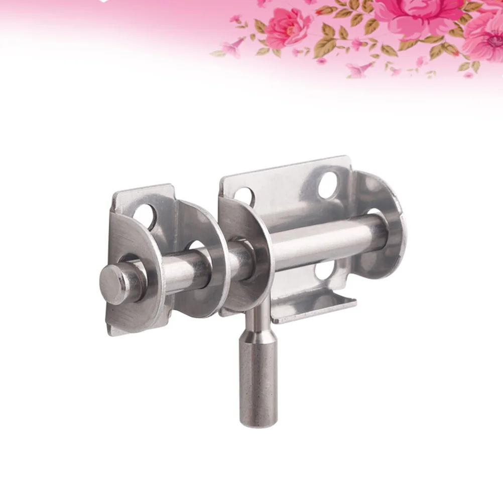 

Stainless Steel Door Bolts Latches Thickened Polished Anti-Theft Lock Buckle for Bedroom Door Window Safety Security