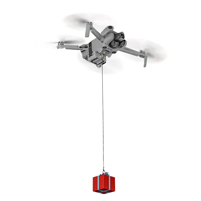 STARTRC Sistema Airdrop per DJI Mini 4 Pro Drone Contagocce con gocce d\'aria Pesca in mare Regalo Anello nuziale Salvataggio Consegna Lanciatore