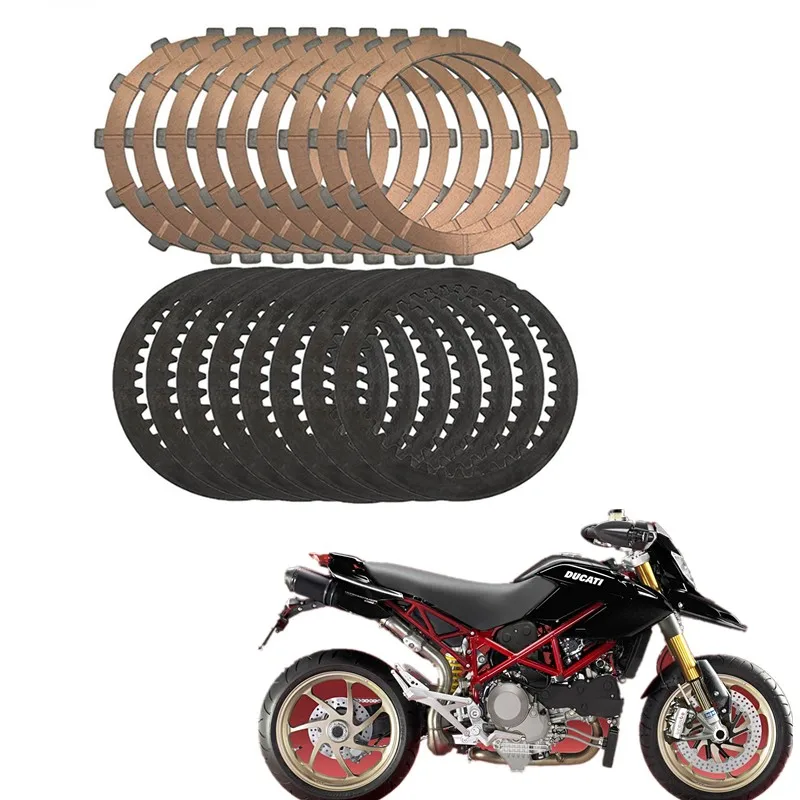 For Ducati Hypermotard 1100 1098 1198 Dry Clutch Plate Motorcycle Engine Parts Steel Plates & Clutch Friction Plates Kit