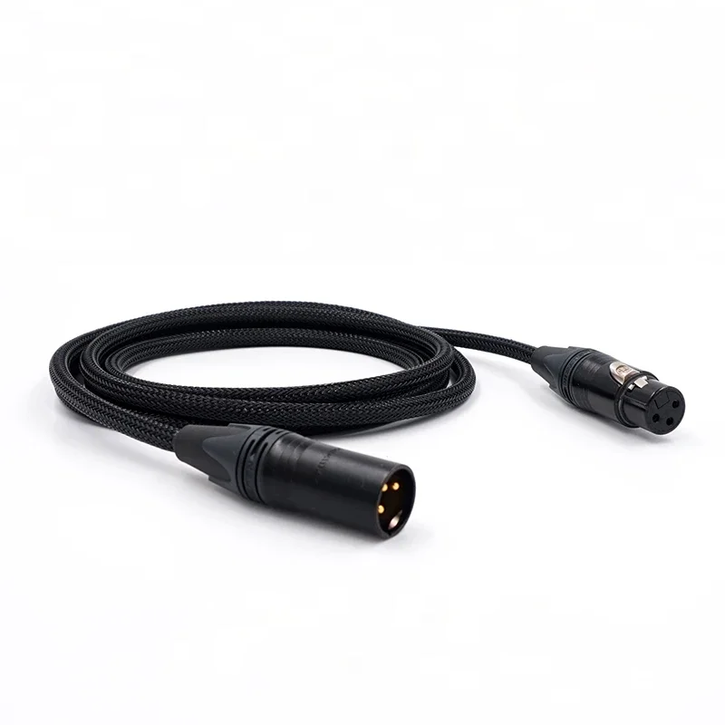 Audiocrast A53 XLR Audio Cable equilibrado Cable de audio de extensión de micrófono